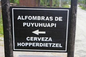 Teppichfabrik von Puyuhuapi, Carretera Austral, Chile