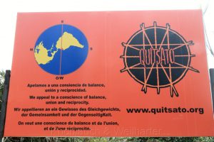 Äquator Denkmal in Ecuador bei Cayambe