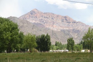 Gebirgszug Region Mendoza